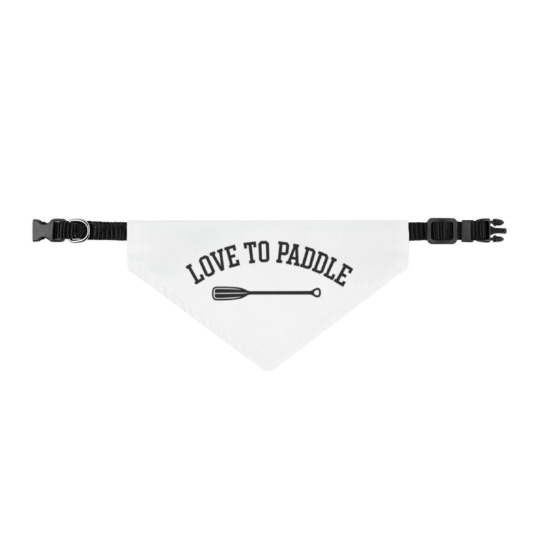 Love to Paddle Clip-On Bandana