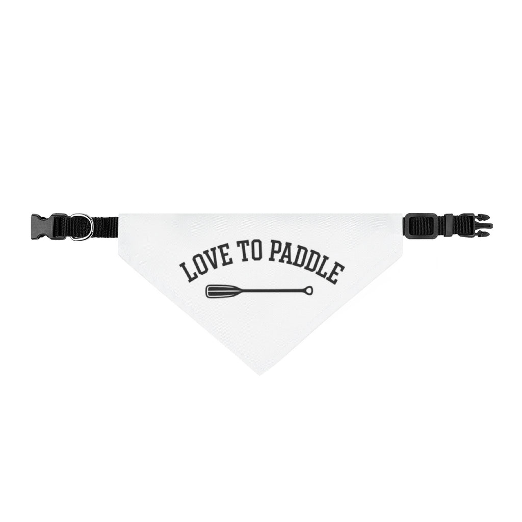 Love to Paddle Clip-On Bandana
