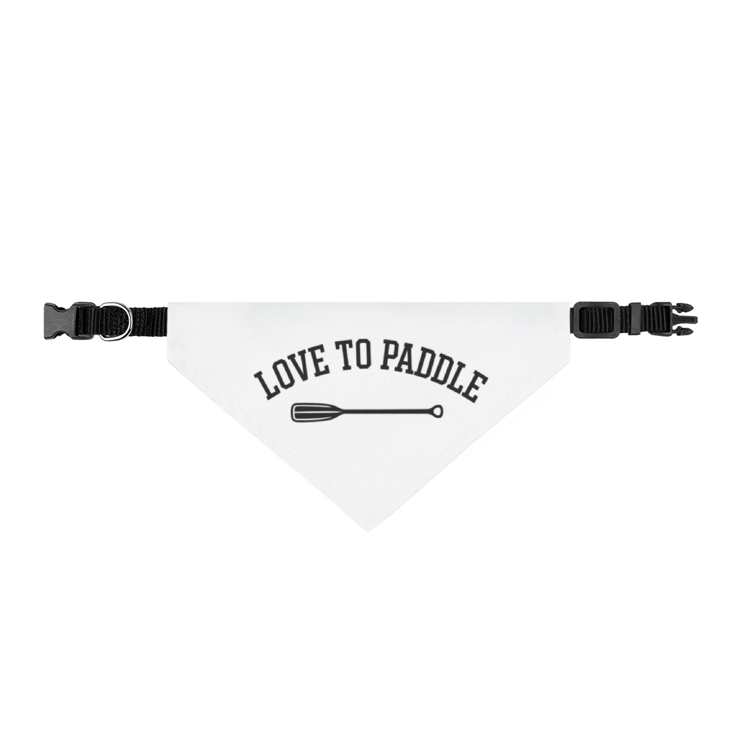 Love to Paddle Clip-On Bandana