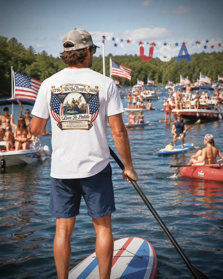 LOVE TO PADDLE - 250 Years of Freedom