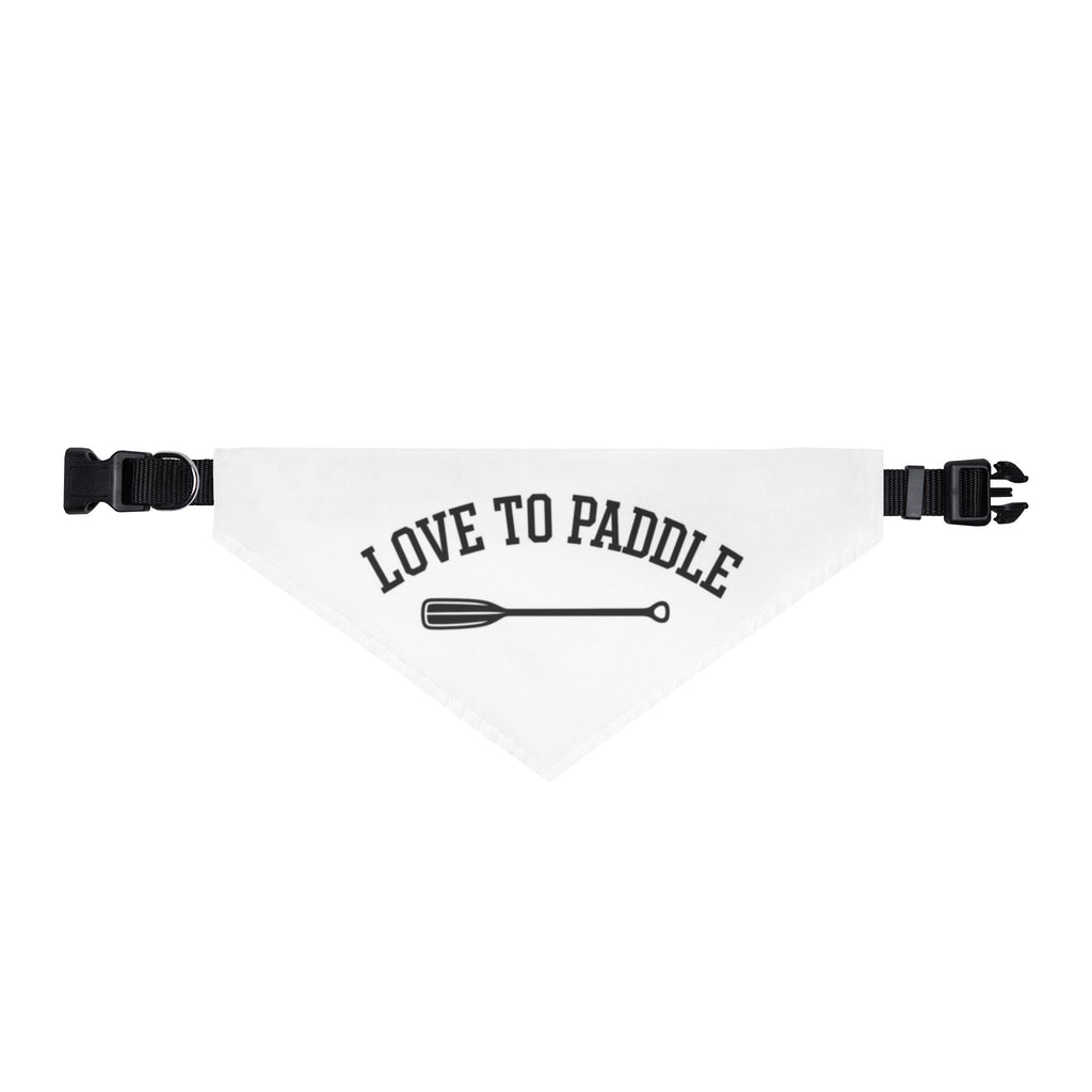 Love to Paddle Clip-On Bandana