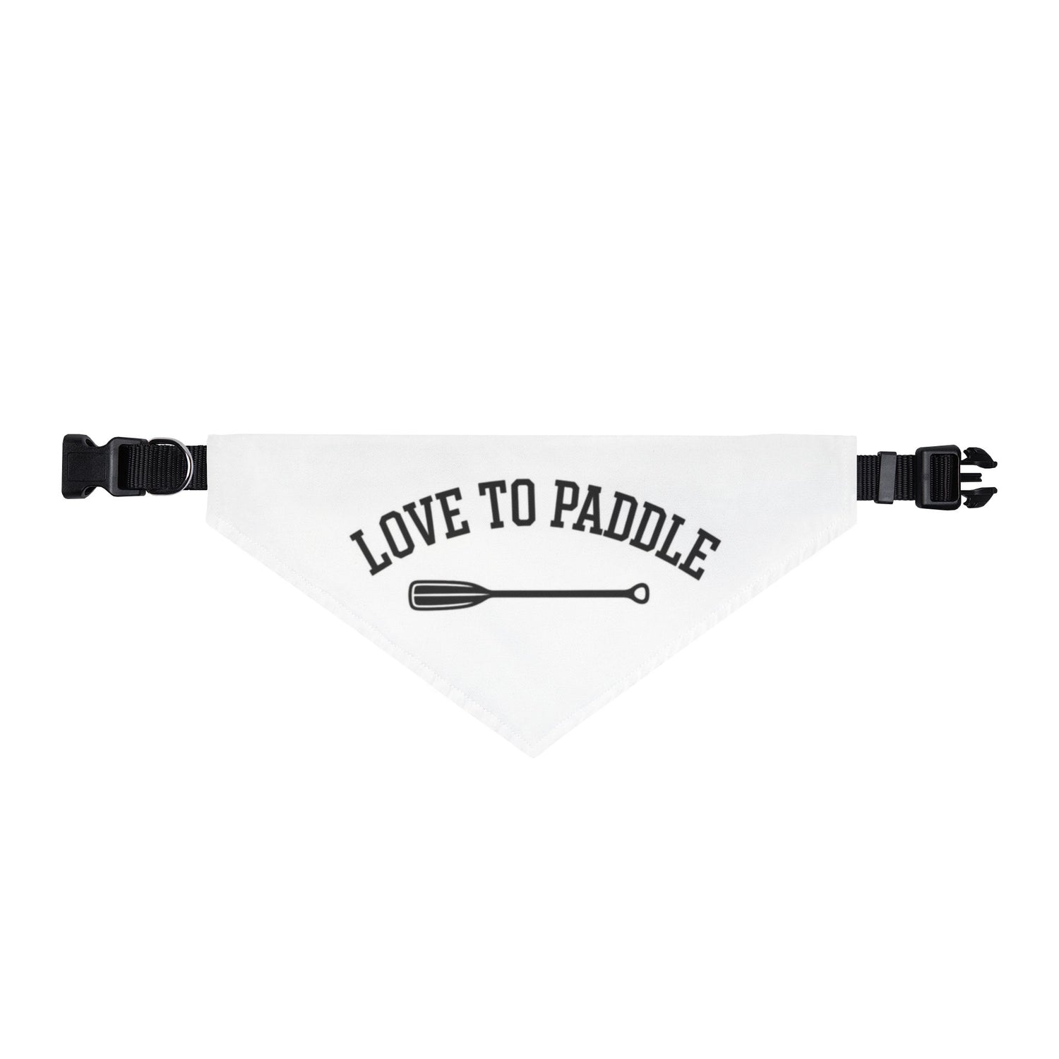 Love to Paddle Clip-On Bandana