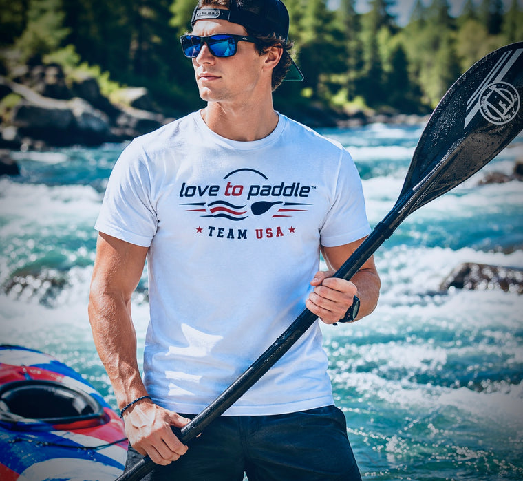 Love To Paddle - TEAM USA Tee
